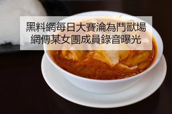 黑料網每日大賽淪為鬥獸場 網傳某女團成員錄音曝光